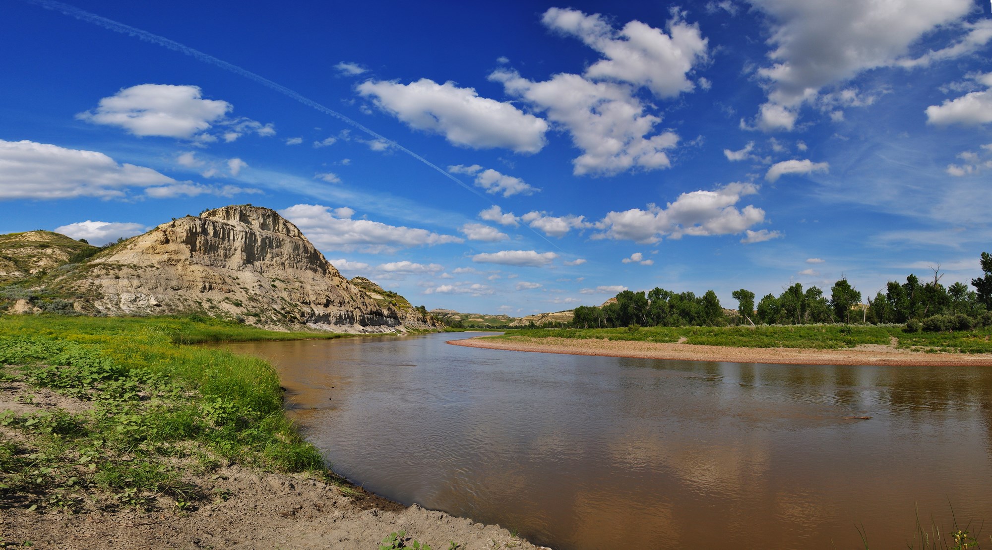 Little Missouri River in North Dakota