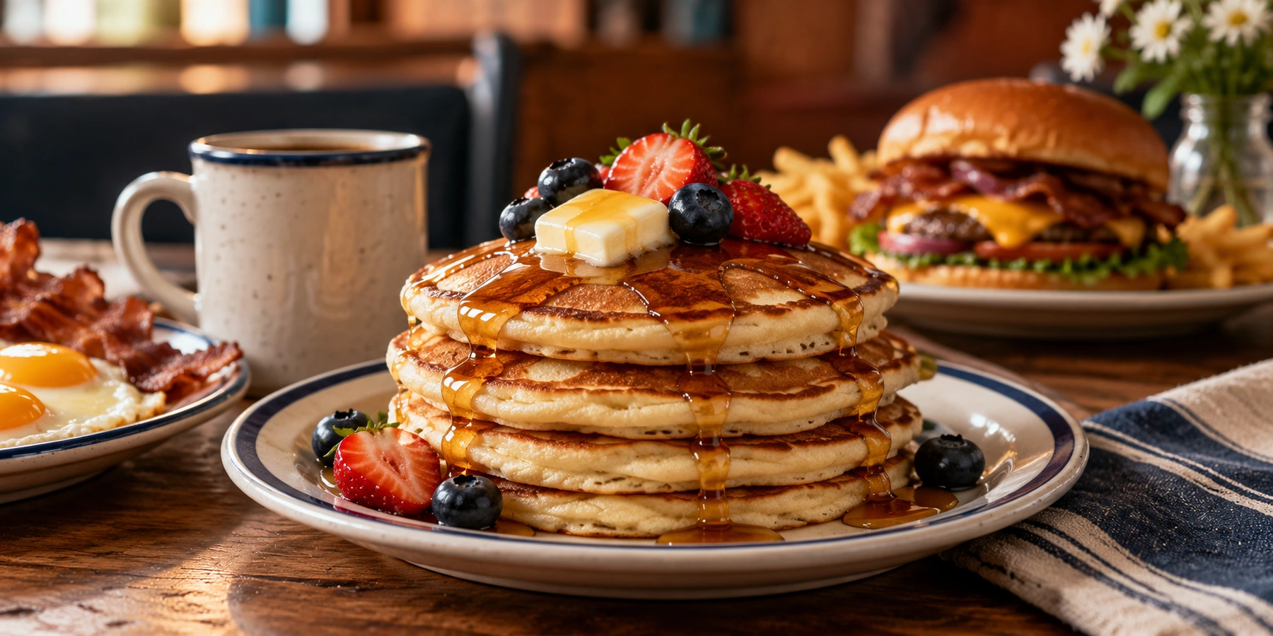 Illustrative homestyle cooking scene for The Shack On Broadway