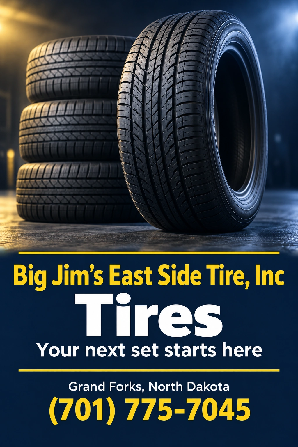 Big Jim's East Side Tire, Inc portrait advertisement 1