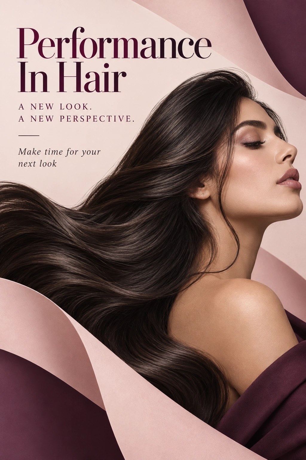 Performance In Hair brand-specific portrait advertisement 1