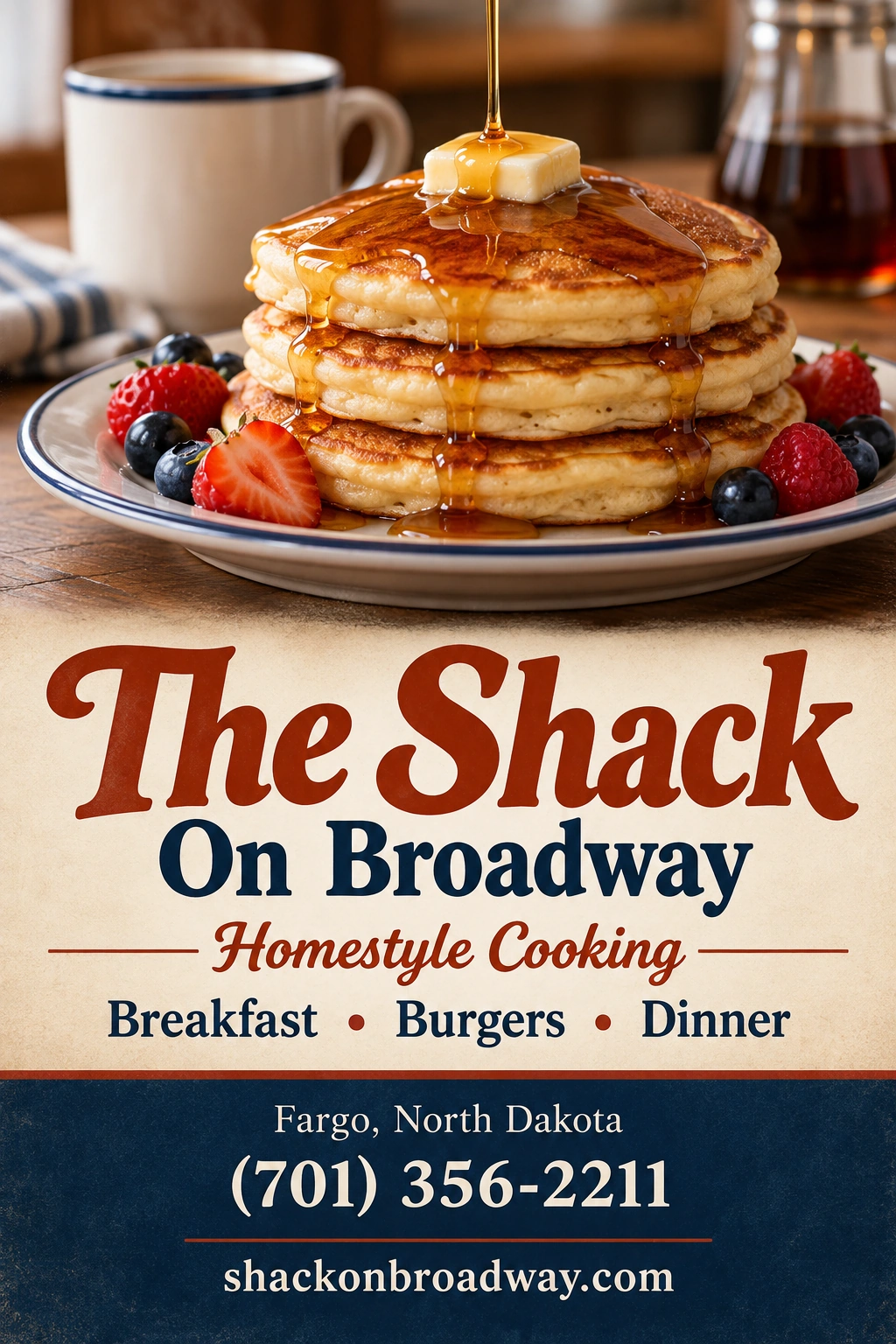 The Shack On Broadway portrait advertisement 1
