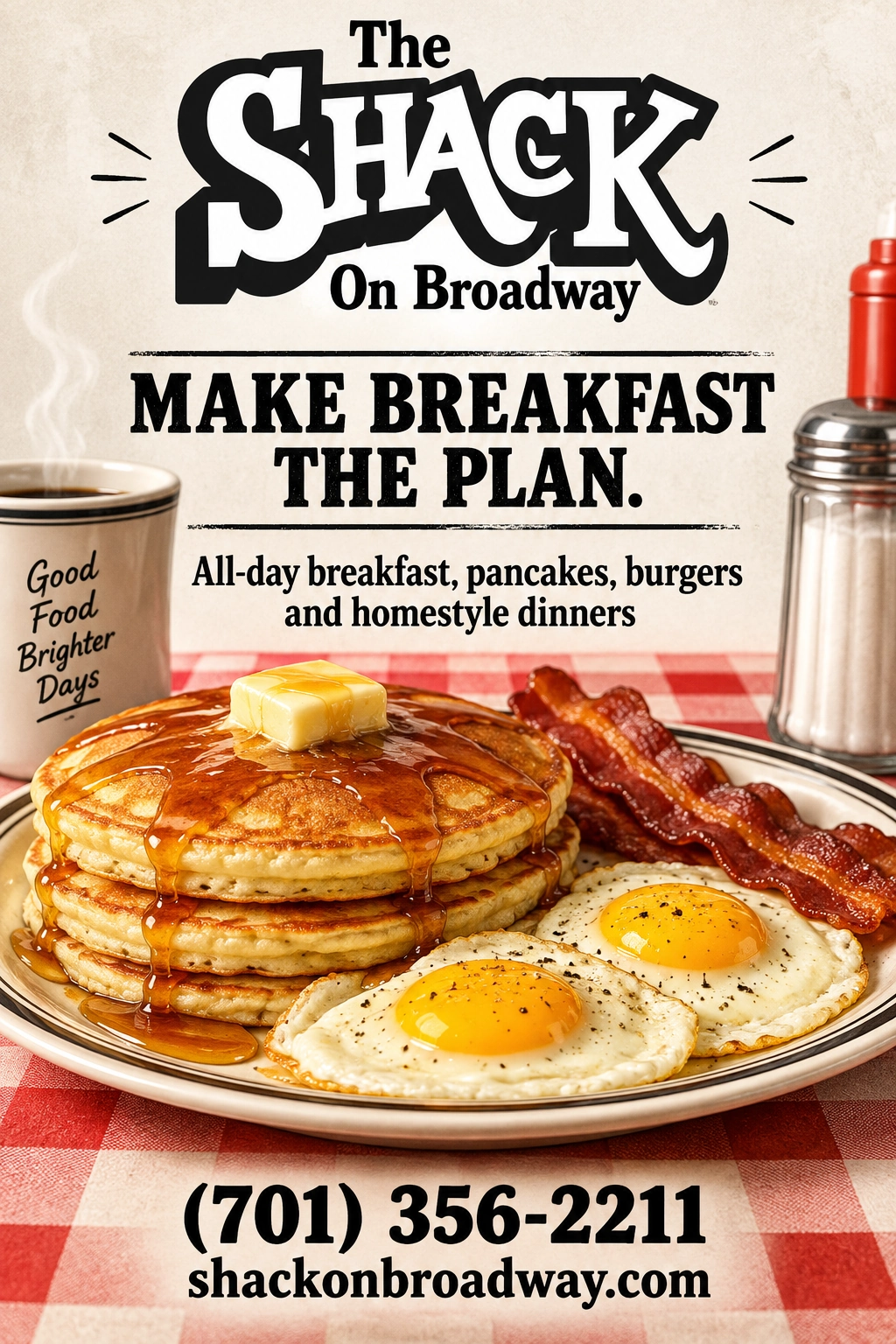 The Shack On Broadway brand-specific portrait advertisement 1