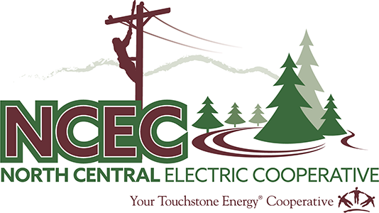 North Central Electric Cooperative (NCEC) company logo